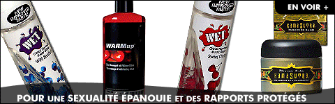 Bien-être : Gels, lubrifiants, aphrodisiaques, préservatifs, massages, beauté...